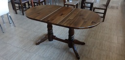 Living room table - TYMON - chestnut