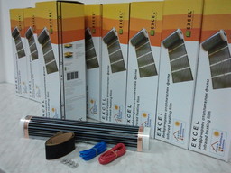 Set of Infrared heating film "Excel" depending on the length of the room